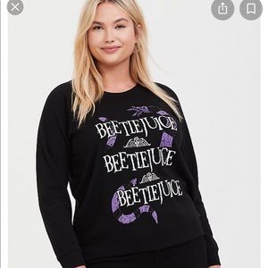 Beetlejuice sweatshirt
